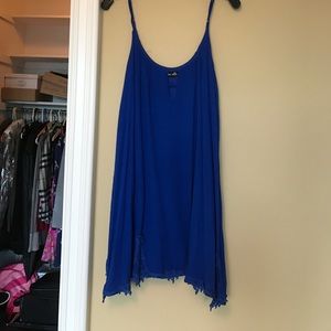 Blue boutique dress